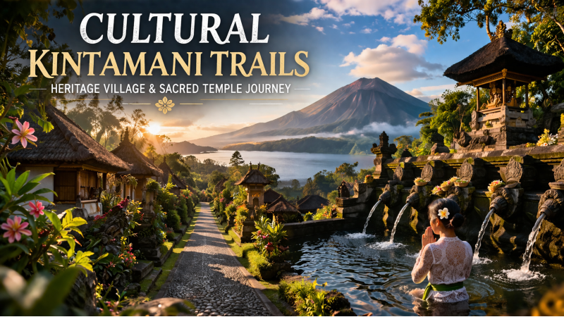 Kintamani Heritage Village & Sacred Temple Journey