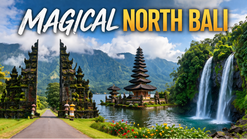 North Bali Mystical Escape: Handara Gate, Ulun Danu & Banyumala Waterfall