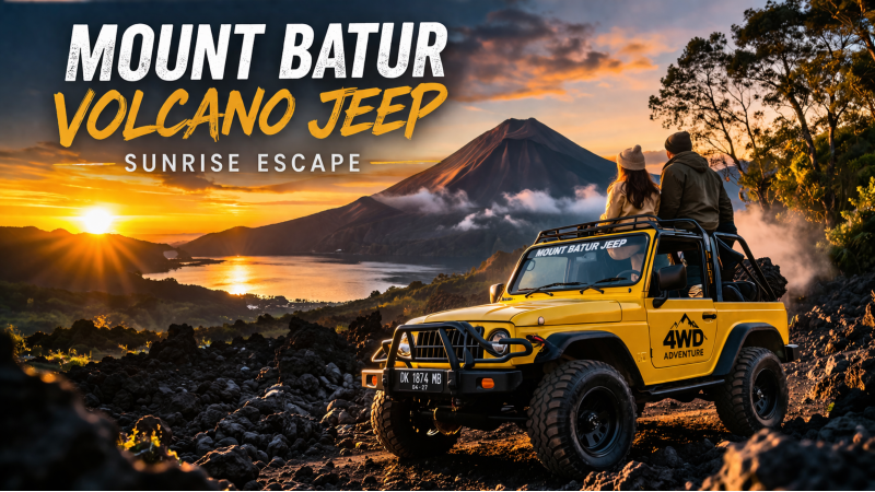 Mount Batur Volcano Jeep Sunrise Escape